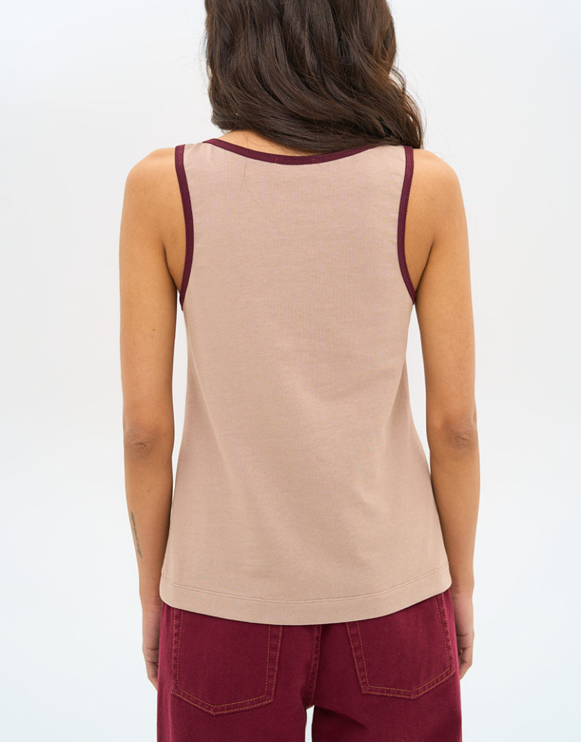 Топ  Cappuccino MTCH_sp25-tshirt3, фото 1 - в интернет магазине KAPSULA