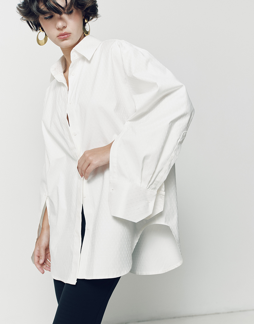 Cорочка біла NOMA_52025, фото 1 Cорочка біла NOMA_52025, фото 1 - в интернет магазине KAPSULA