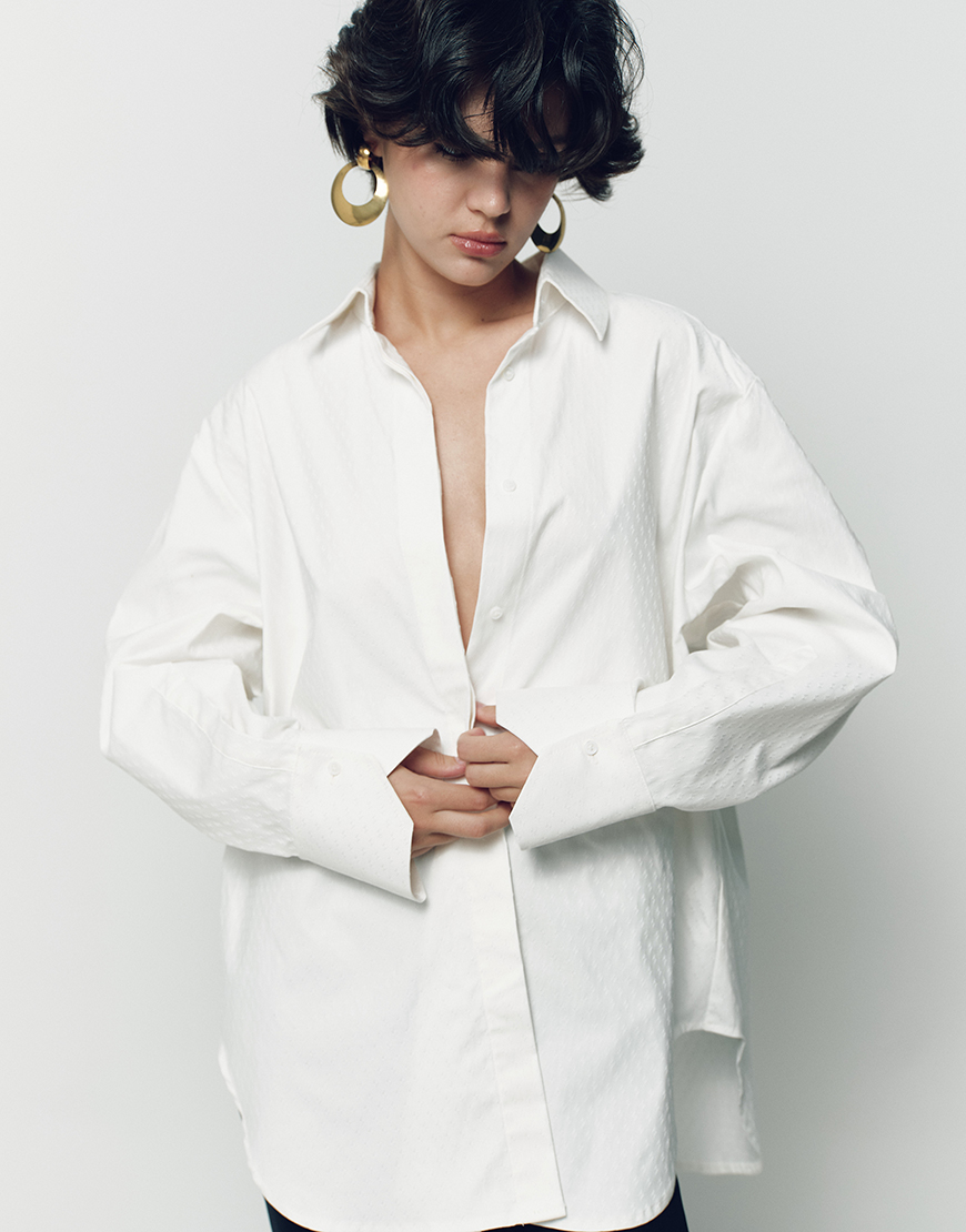 Cорочка біла NOMA_52025, фото 1 Cорочка біла NOMA_52025, фото 1 - в интернет магазине KAPSULA