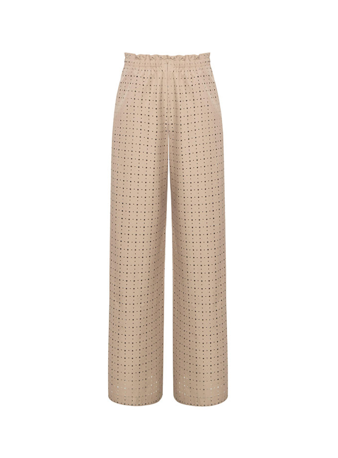 Штани з перфорованої плащівки NGRDZK_1010, фото 1 Штани з перфорованої плащівки NGRDZK_1010, фото 1 - в интернет магазине KAPSULA