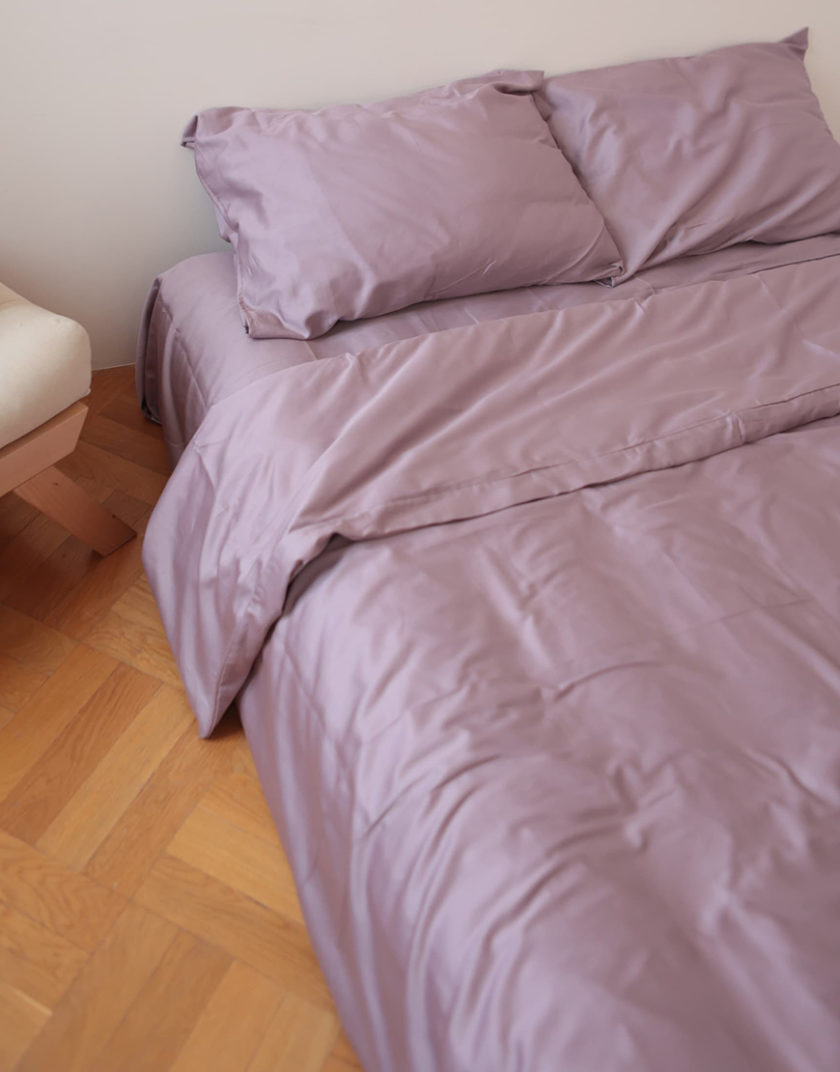 Комплект постільної білизни Сатин rose №33 BEDCLZ_15716, фото 1 - в интернет магазине KAPSULA