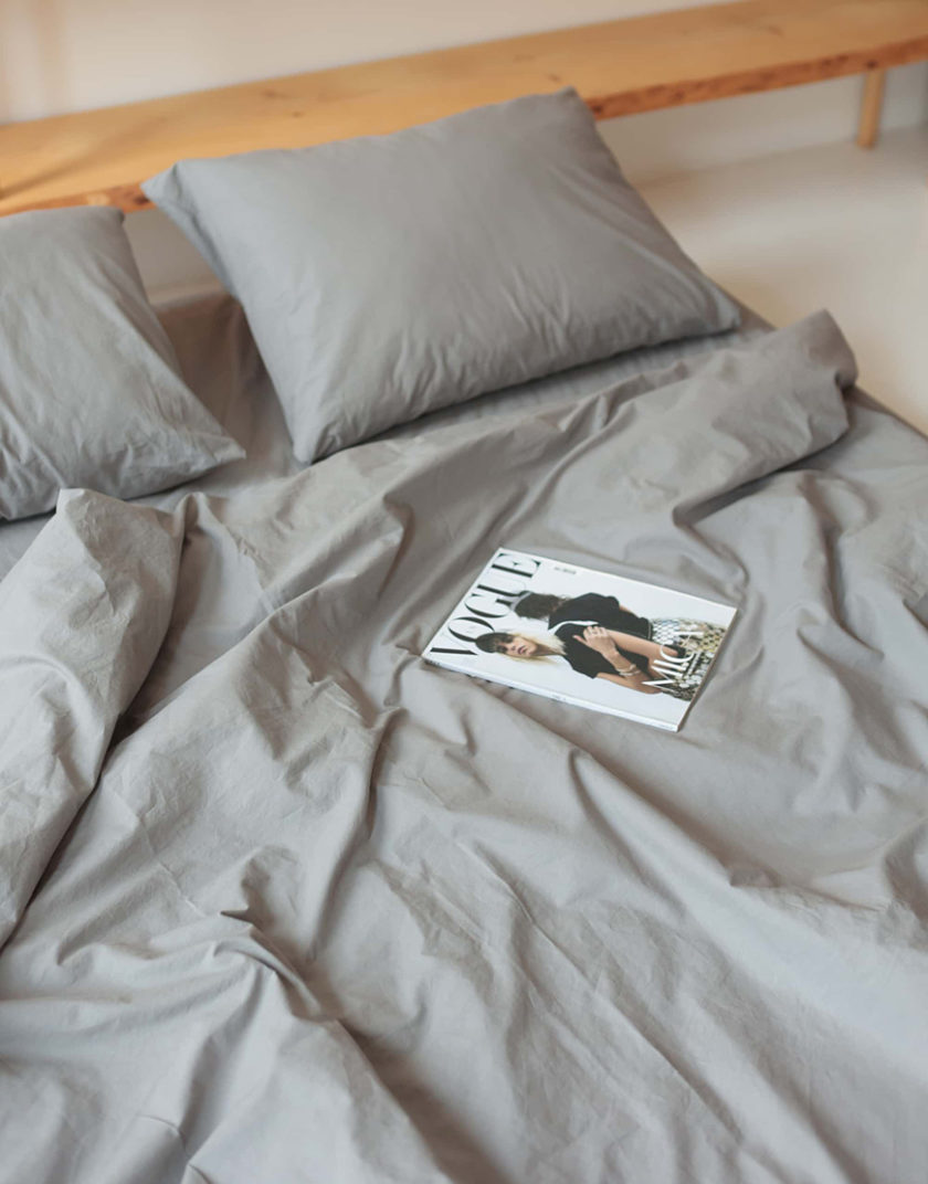 Комплект постільної білизни Варена бавовна grey №53 BEDCLZ_15876-5, фото 1 - в интернет магазине KAPSULA