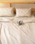 Комплект постільної білизни Ранфорс beige cage №6528 BEDCLZ_12551-1-1-1, фото 1 - в интернет магазине KAPSULA