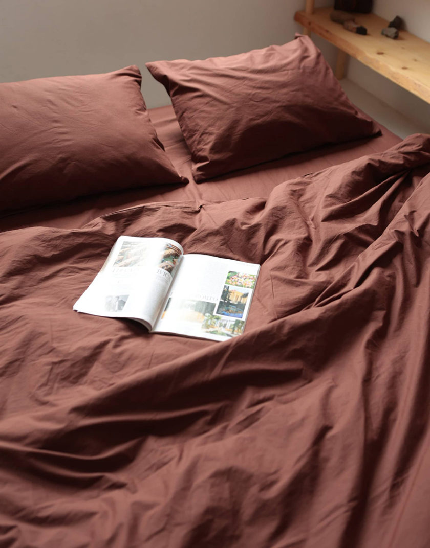 Комплект постільної білизни Варена бавовна chocolate №82 BEDCLZ_15876-8, фото 1 - в интернет магазине KAPSULA