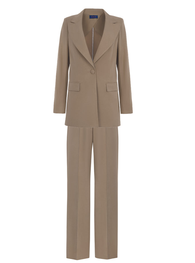 Костюм бежевий з льону RSC_suit_009, фото 1 - в интернет магазине KAPSULA