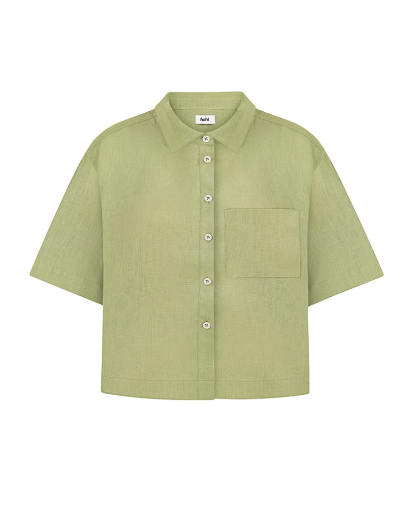 Сорочка Сity Basic Matcha FCH_25-01CB01-MTCH, фото 1 - в интернет магазине KAPSULA
