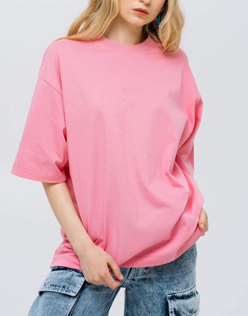 Футболка Pink MTCH_sp25-tshirt-pink, фото 1 - в интернет магазине KAPSULA