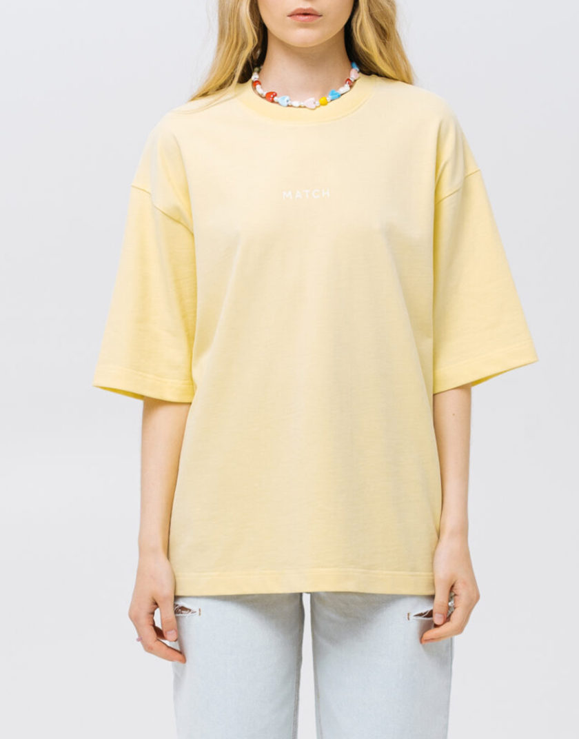 Футболка Yellow MTCH_sp25-tshirt-yellow, фото 1 - в интернет магазине KAPSULA