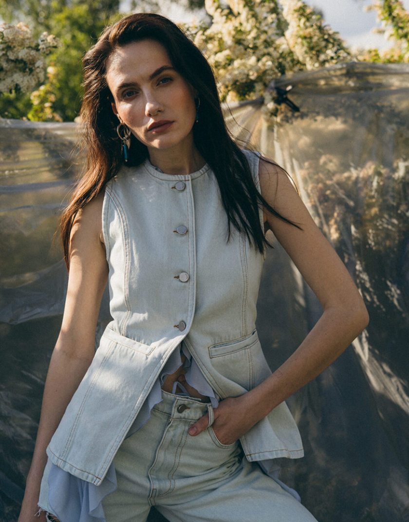 Жилет Light Blue Denim MTCH_sp25-vest-lblue, фото 1 - в интернет магазине KAPSULA