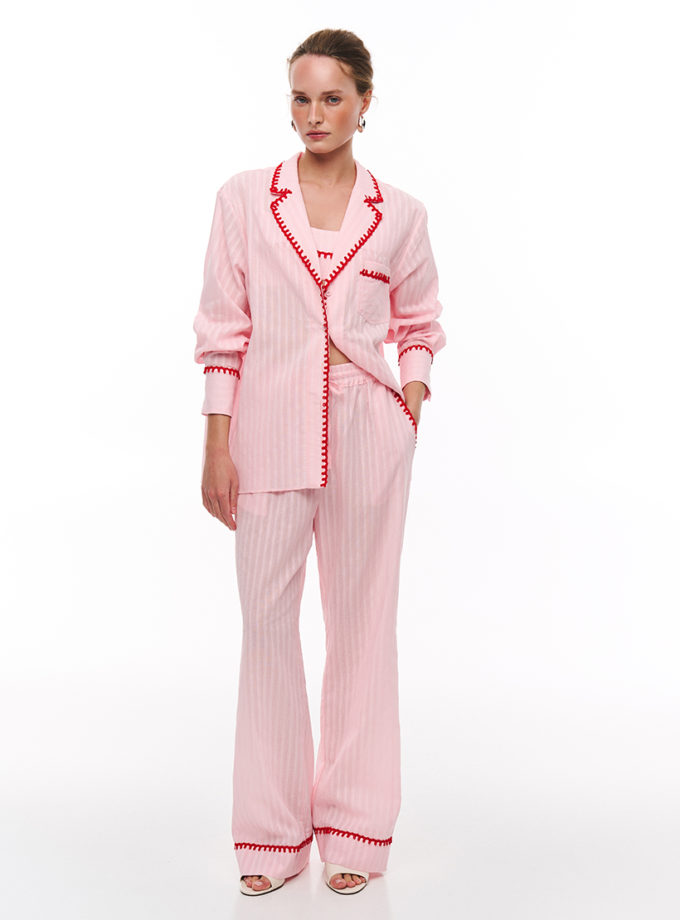 Костюм-трійка Aurora рожевий MC_MY16425_pink, фото 1 - в интернет магазине KAPSULA