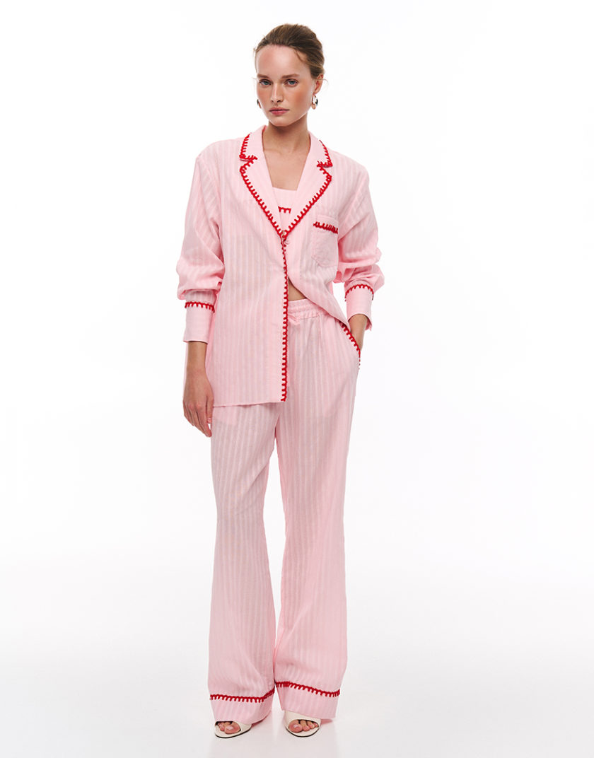 Костюм-трійка Aurora рожевий MC_MY16425_pink, фото 1 - в интернет магазине KAPSULA
