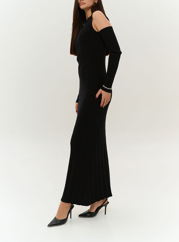 Ан сукня чорна LVL_AN_DRESS_25_blac, фото 1 - в интернет магазине KAPSULA