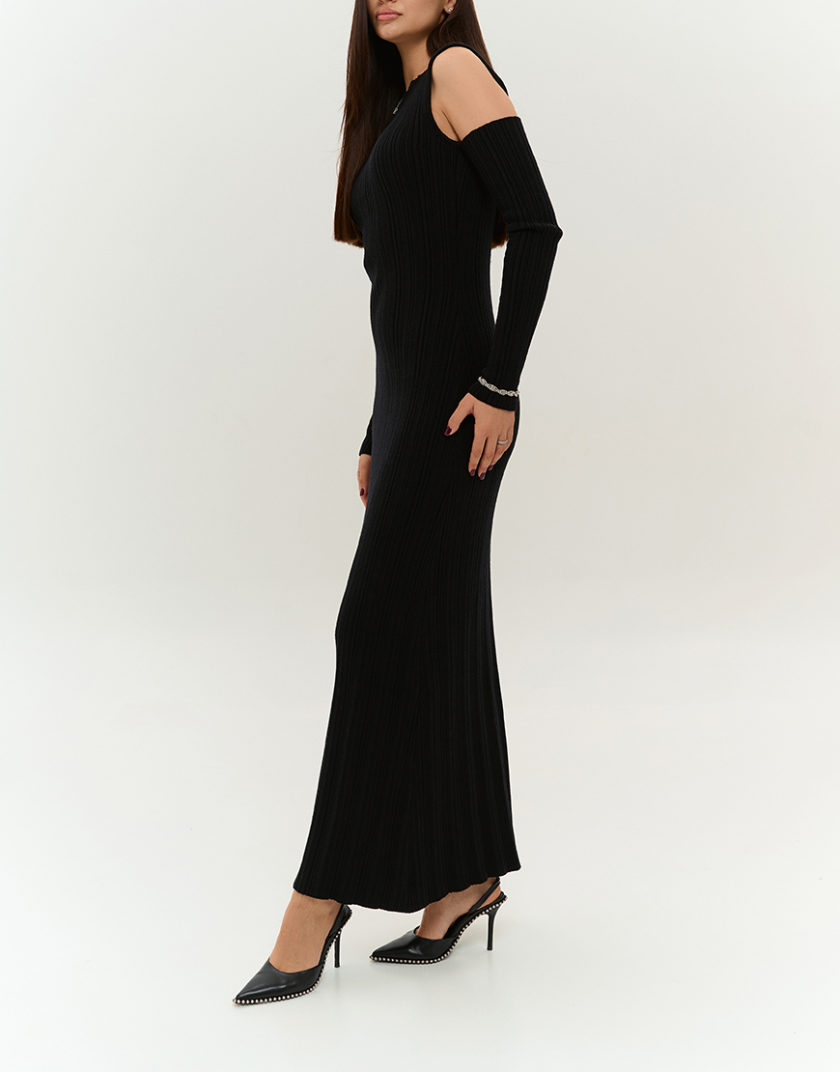 Ан сукня чорна LVL_AN_DRESS_25_blac, фото 1 - в интернет магазине KAPSULA