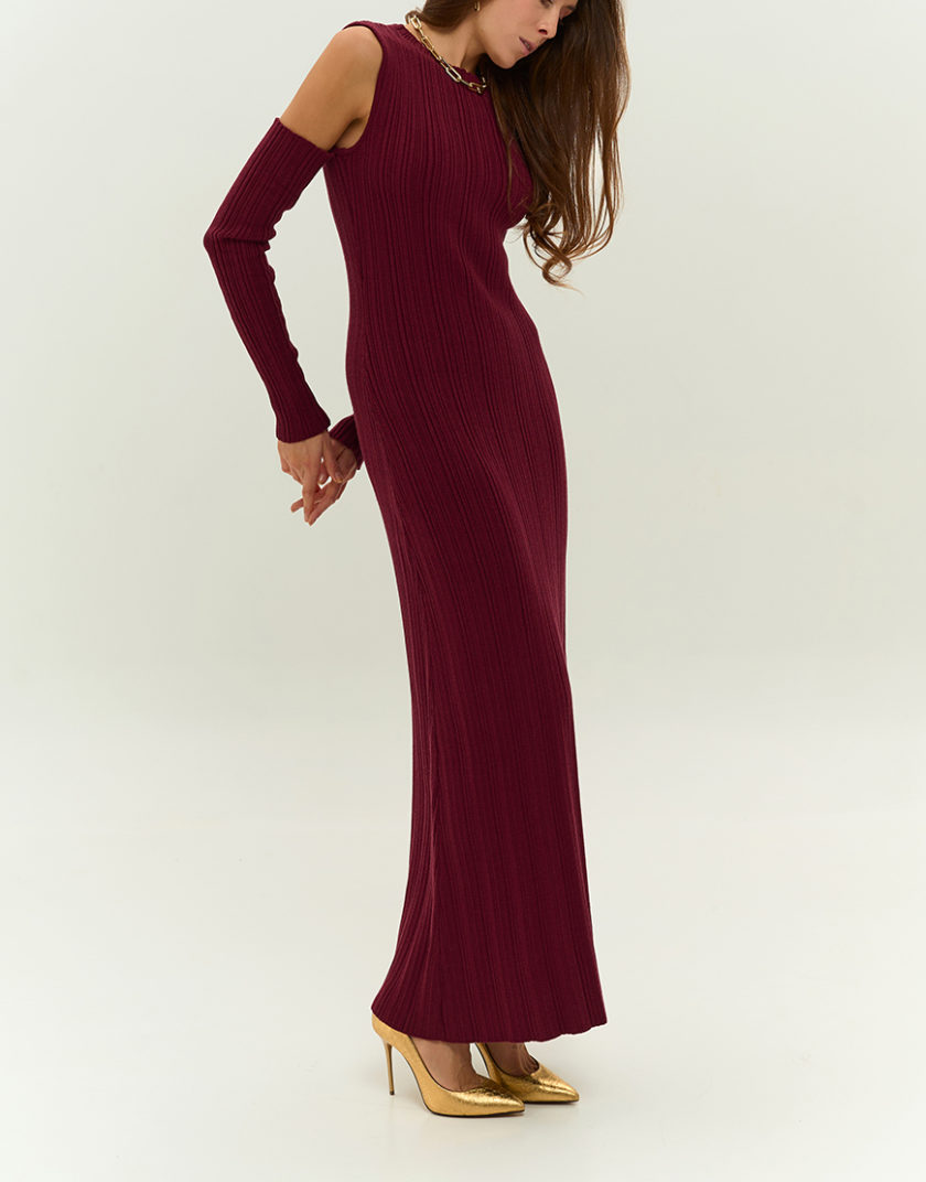 Ан сукня червона LVL_AN_DRESS_25_red, фото 1 - в интернет магазине KAPSULA