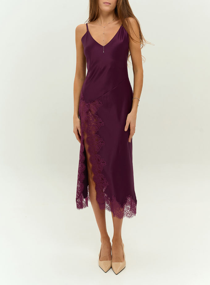 Луіза сукня фіолетова LVL_LU_25_DRESS, фото 1 - в интернет магазине KAPSULA