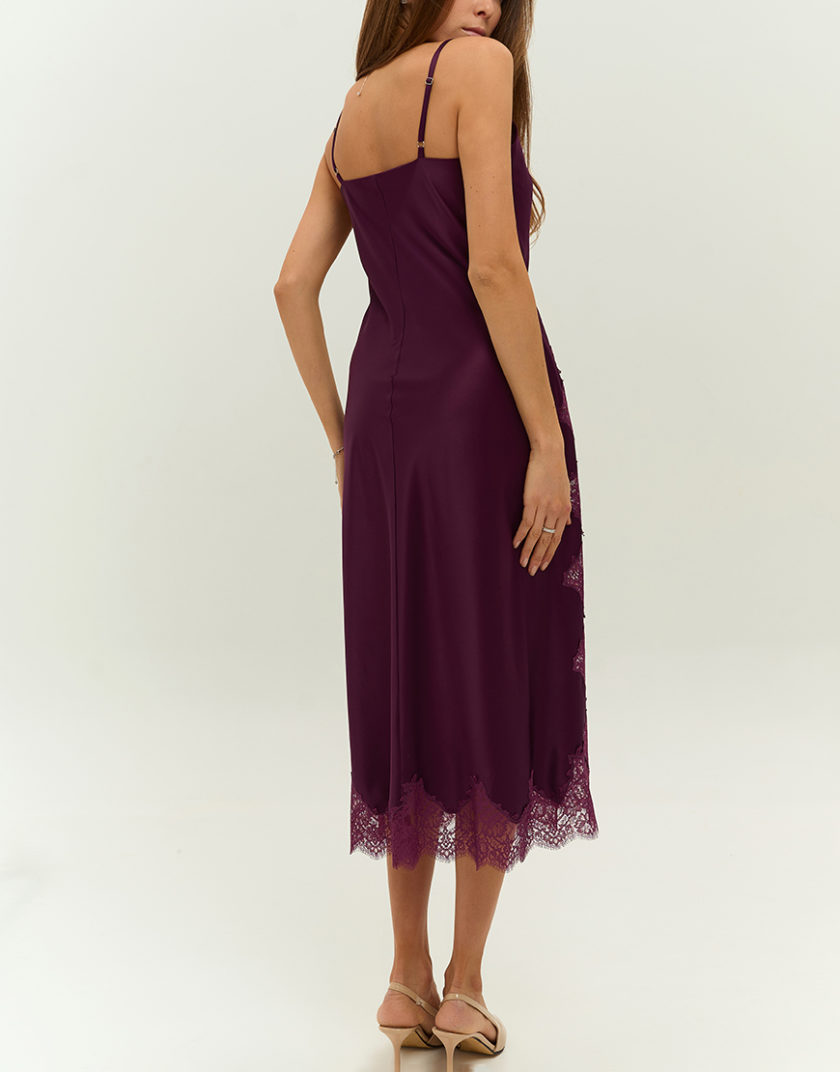 Луіза сукня фіолетова LVL_LU_25_DRESS, фото 1 - в интернет магазине KAPSULA