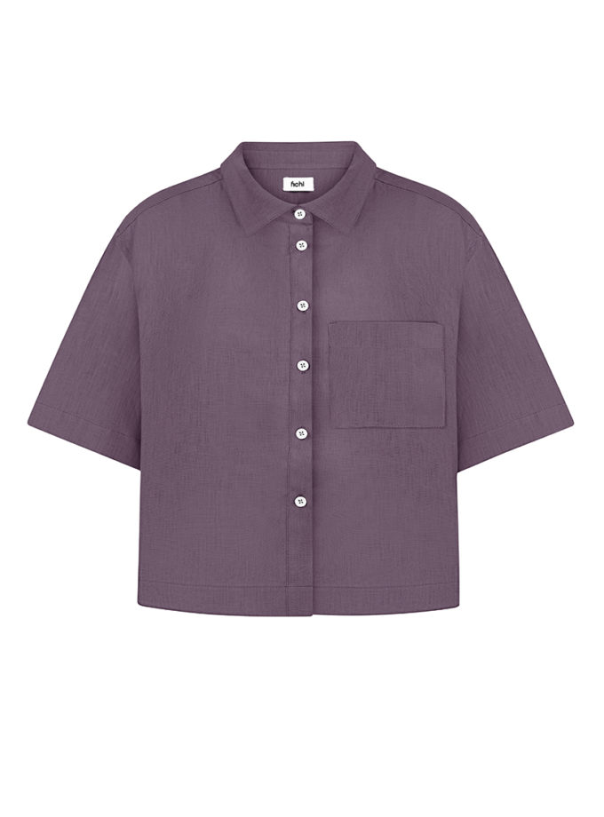 Сорочка city basic Amethyst FCH_225-01CB01-AMT, фото 1 - в интернет магазине KAPSULA