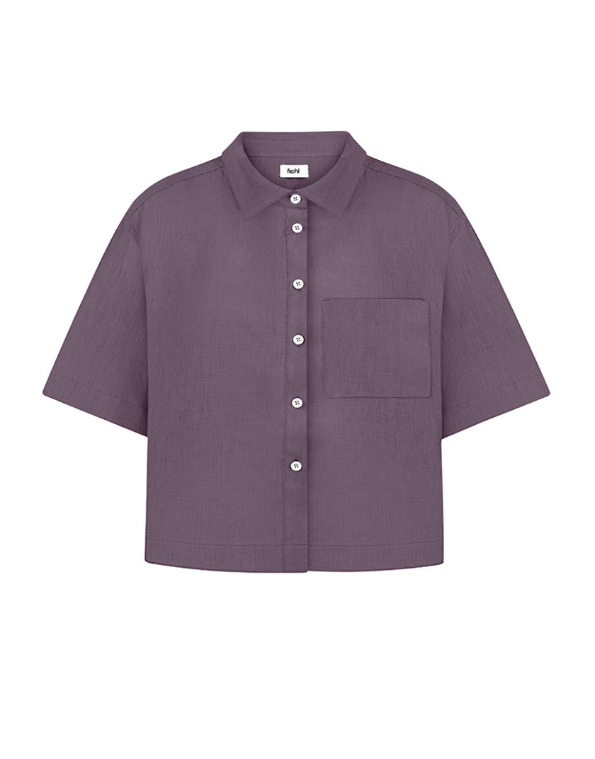 Сорочка city basic Amethyst FCH_225-01CB01-AMT, фото 1 - в интернет магазине KAPSULA