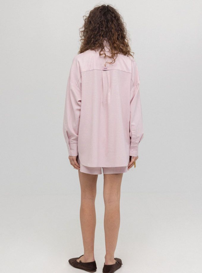 Сорочка ляна TWC_SH2530286_pink, фото 1 - в интернет магазине KAPSULA