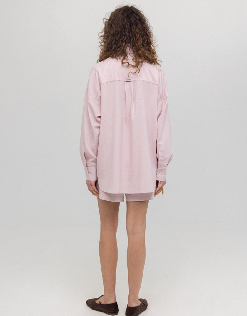 Сорочка ляна TWC_SH2530286_pink, фото 1 - в интернет магазине KAPSULA