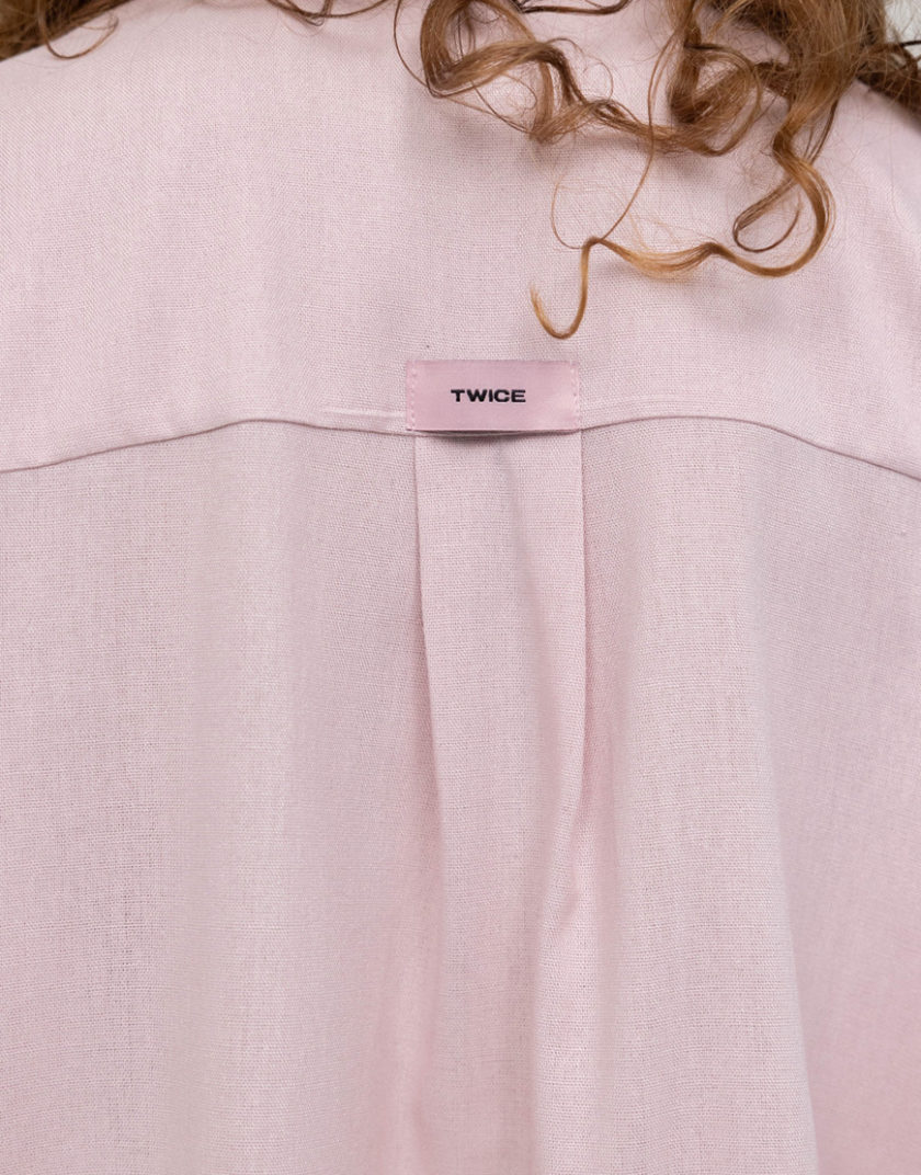 Сорочка ляна TWC_SH2530286_pink, фото 1 - в интернет магазине KAPSULA