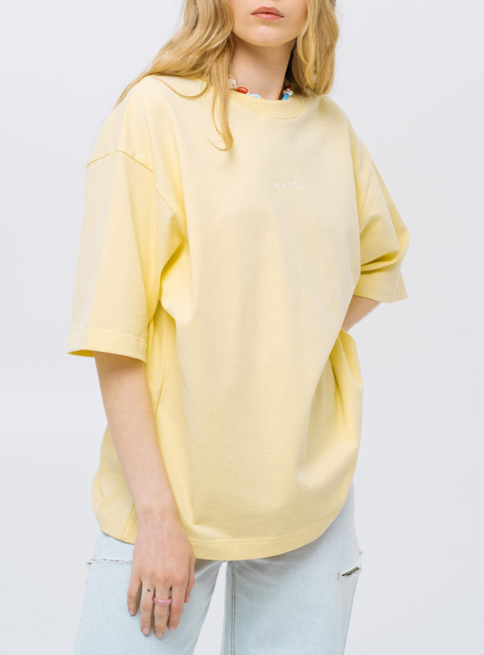 Футболка Yellow MTCH_sp25-tshirt-yellow, фото 1 - в интернет магазине KAPSULA