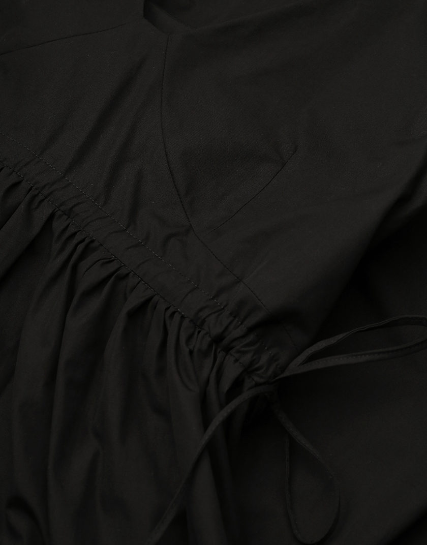 Сукня Maxi Cotton Black FCH_25-02CDM05-BLC, фото 1 - в интернет магазине KAPSULA