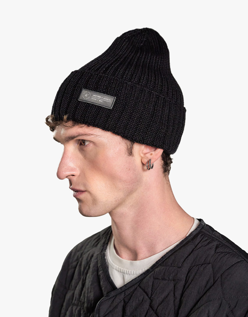 Шапка Patch merino beanie ACT_AW2516os, фото 1 - в интернет магазине KAPSULA