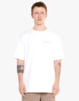 Футболка Overlap collar t-shirt white ACT_SS25061-1, фото 1 - в интернет магазине KAPSULA