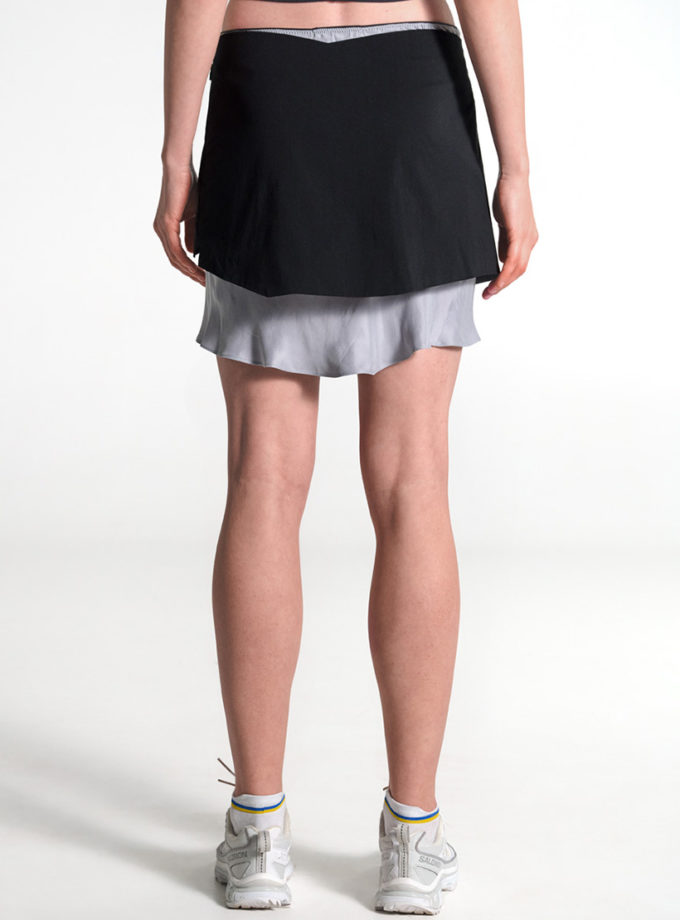 Сумка-спідниця Skirt bag black ACT_SS25201, фото 1 - в интернет магазине KAPSULA
