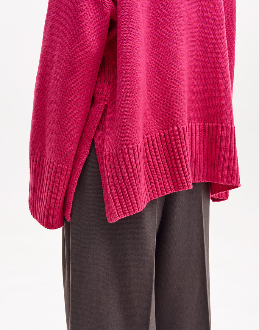 Светр з мериносової вовни FRBC_FBmer_raspberry, фото 1 Светр з мериносової вовни FRBC_FBmer_raspberry, фото 1 - в интернет магазине KAPSULA