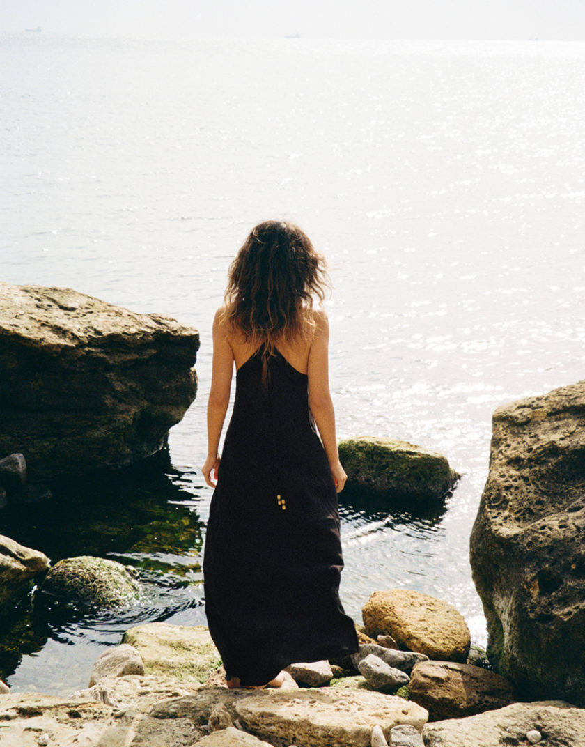 Сукня лляна Island FRBC_FB_1206_dress_bl, фото 1 - в интернет магазине KAPSULA