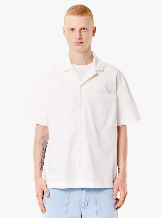 Сорочка Short sleeve cotton shirt ACT_SS23110, фото 1 - в интернет магазине KAPSULA