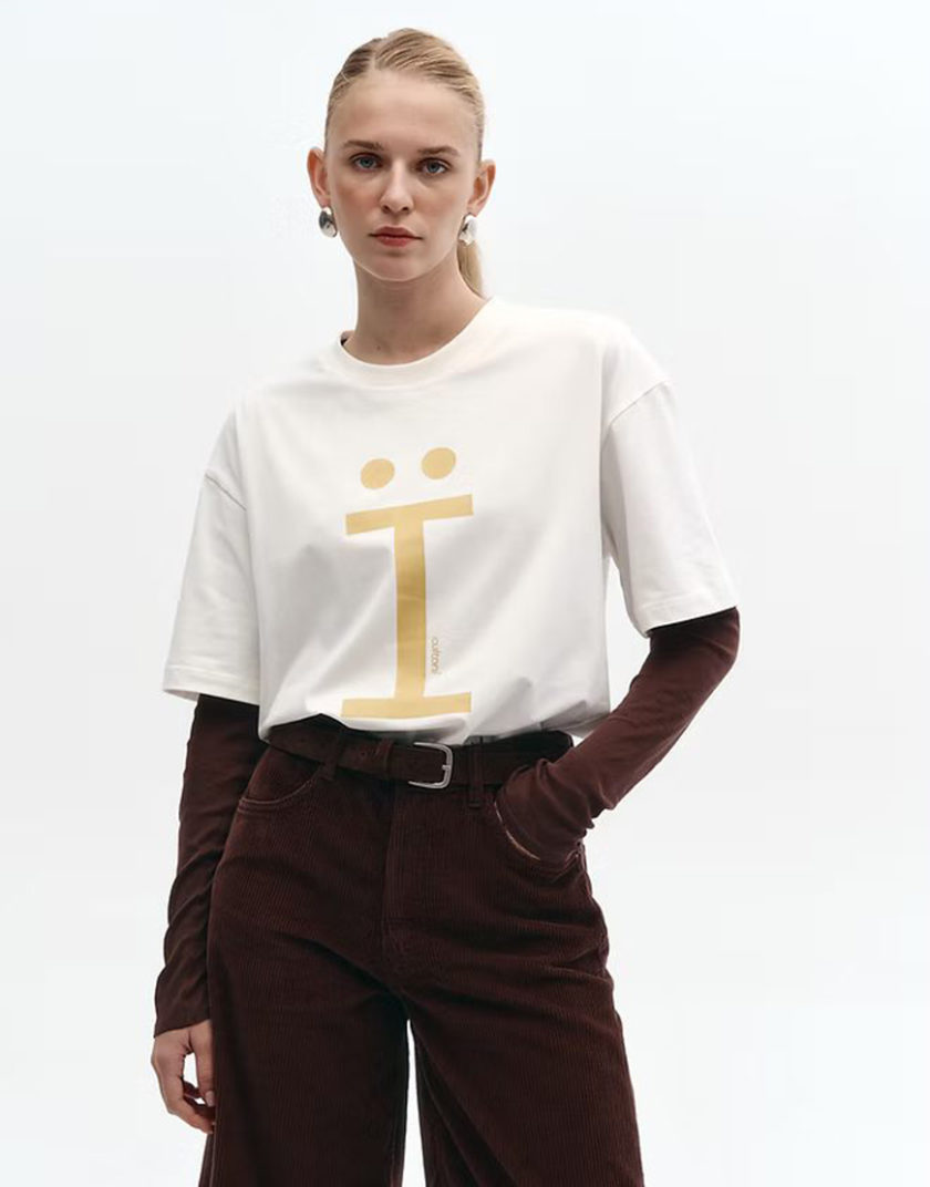 Футболка Ї Milky White CULT_6, фото 1 - в интернет магазине KAPSULA