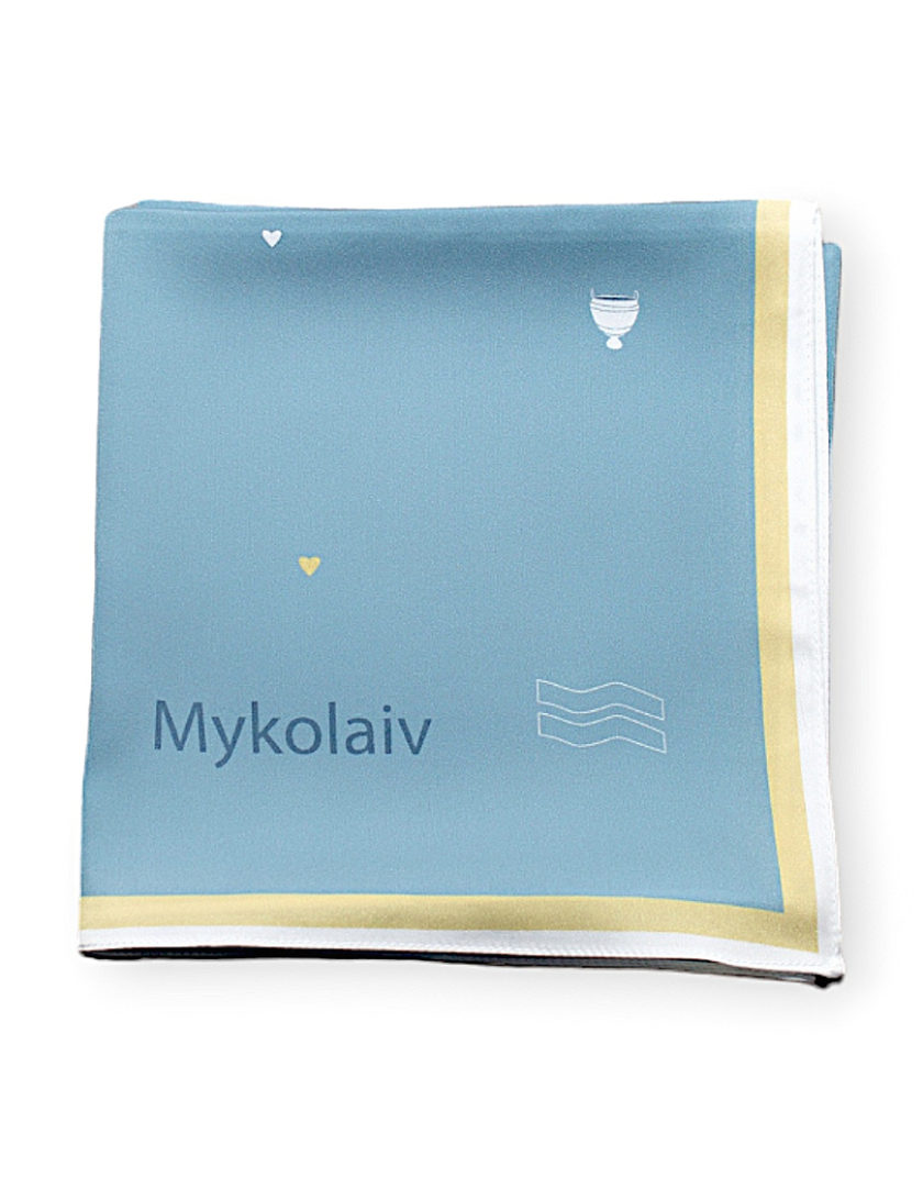 Хустка Мій Миколаїв SOFT_Hyst_Mk_Bl, фото 1 - в интернет магазине KAPSULA