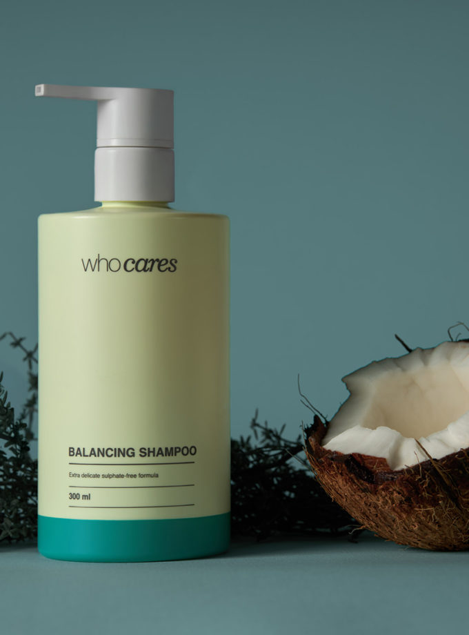 Шампунь безсульфатний whocares Balancing Shampoo WC_000005720, фото 1 - в интернет магазине KAPSULA