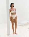Плавки High Cut з високою посадкою кремові MMSW_ПЗВПВС-S25-CR, фото 1 - в интернет магазине KAPSULA