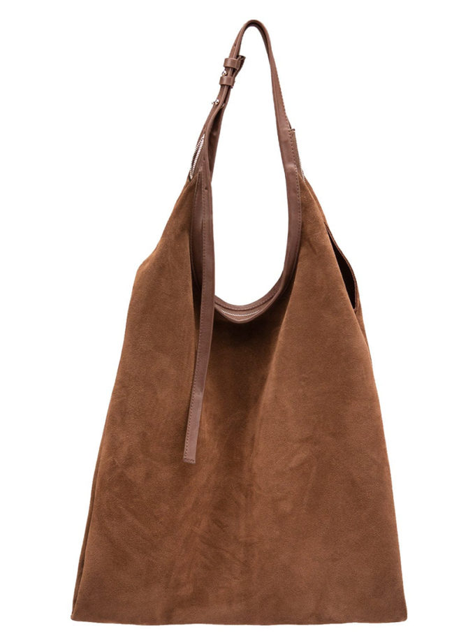 Сумка замшева Etape La Poche Grand Suede Brandy ETP_la_poche_grand_suede, фото 1 - в интернет магазине KAPSULA