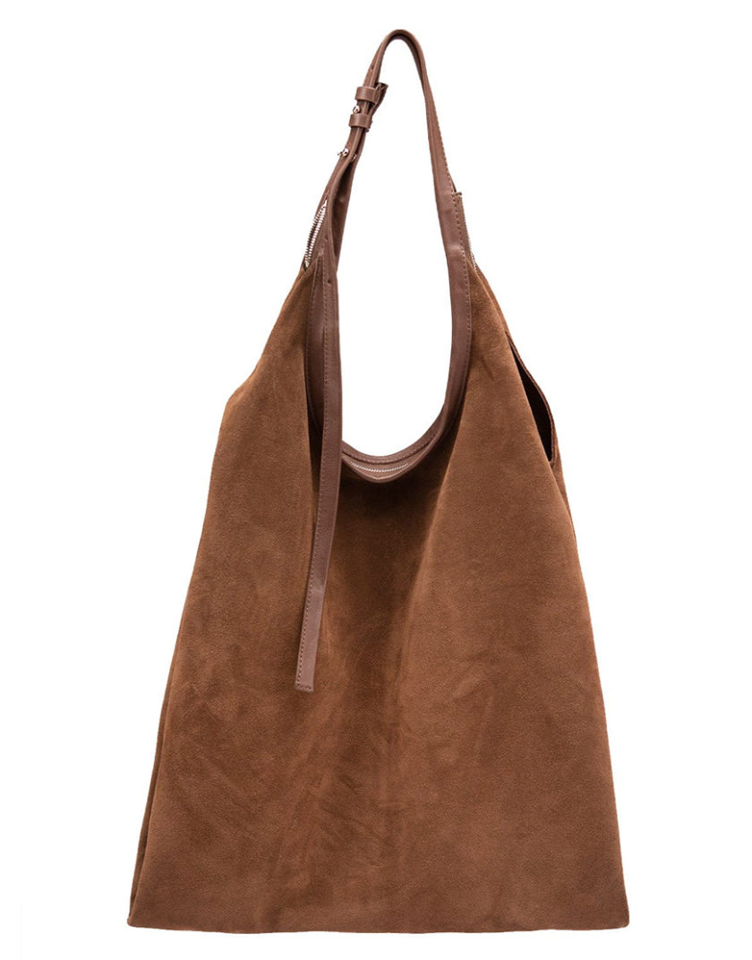 Сумка замшева Etape La Poche Grand Suede Brandy ETP_la_poche_grand_suede, фото 1 - в интернет магазине KAPSULA