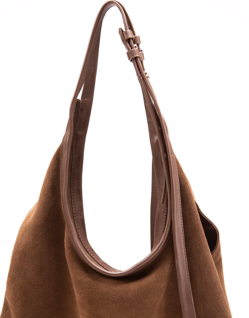Сумка замшева Etape La Poche Grand Suede Brandy ETP_la_poche_grand_suede, фото 1 - в интернет магазине KAPSULA
