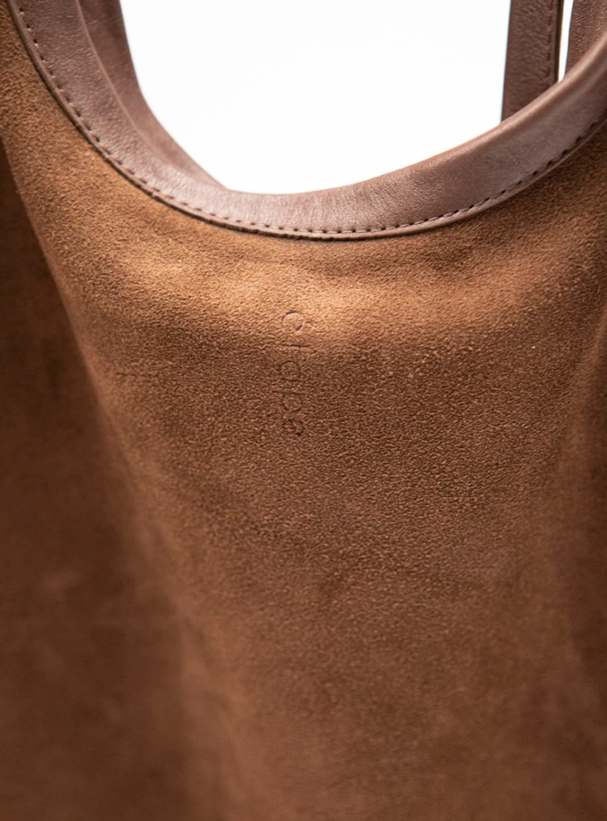 Сумка замшева Etape La Poche Grand Suede Brandy ETP_la_poche_grand_suede, фото 1 - в интернет магазине KAPSULA