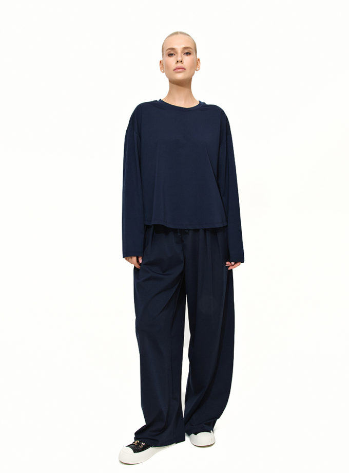 Спортивний костюм синього кольору THE ESSENCE (ESSENCE_THE-142)