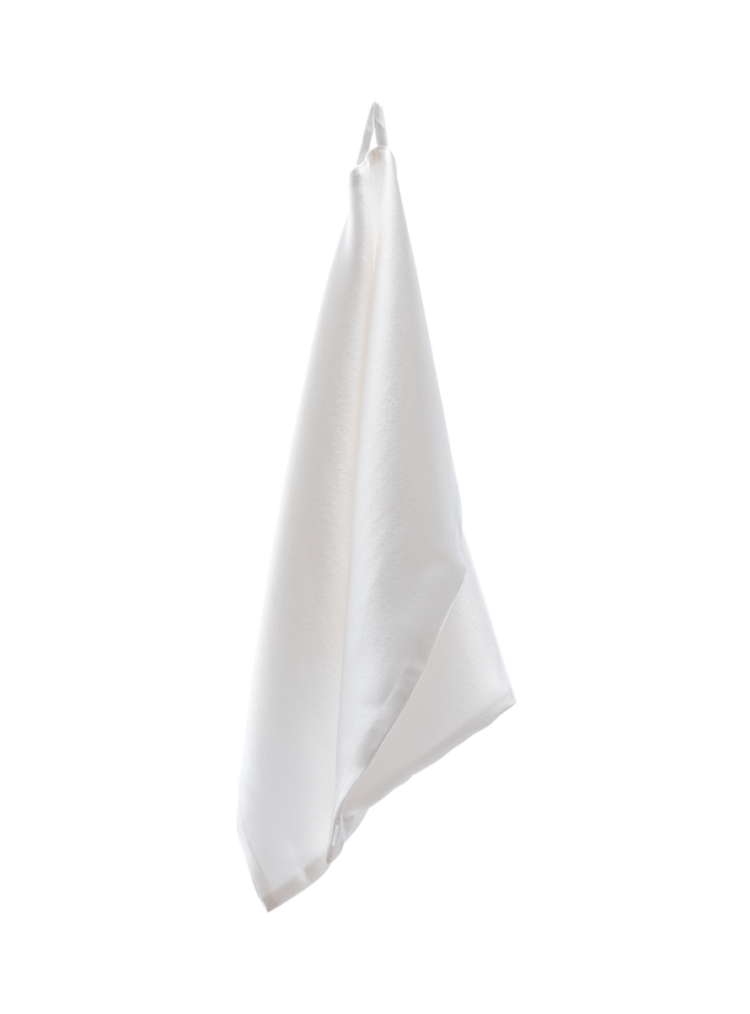 Шовковий рушник для обличчя білий MLD_silk_towel_3, фото 1 - в интернет магазине KAPSULA