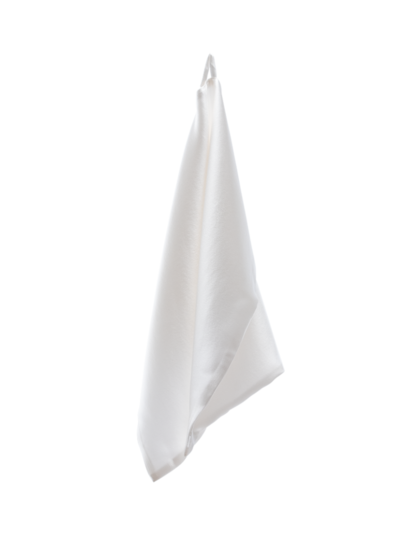 Шовковий рушник для обличчя білий MLD_silk_towel_3, фото 1 - в интернет магазине KAPSULA