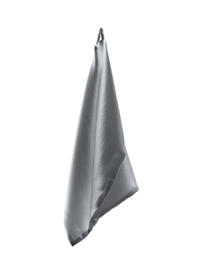 Шовковий рушник для обличчя сірий MLD_silk_towel_5, фото 1 - в интернет магазине KAPSULA