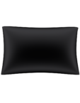 Наволочка з 100% шовку Mulberry чорна MLD_pillowcase_2, фото 1 - в интернет магазине KAPSULA