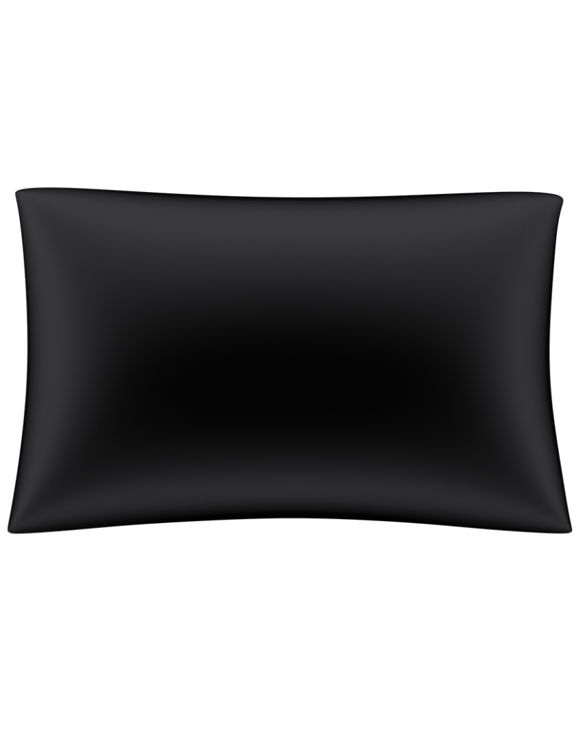 Наволочка з 100% шовку Mulberry чорна MLD_pillowcase_2, фото 1 - в интернет магазине KAPSULA