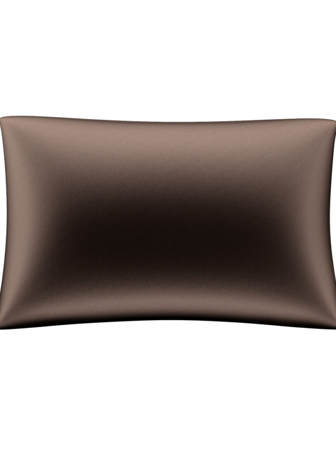 Наволочка з 100% шовку Mulberry коричнева MLD_pillowcase_7, фото 1 - в интернет магазине KAPSULA