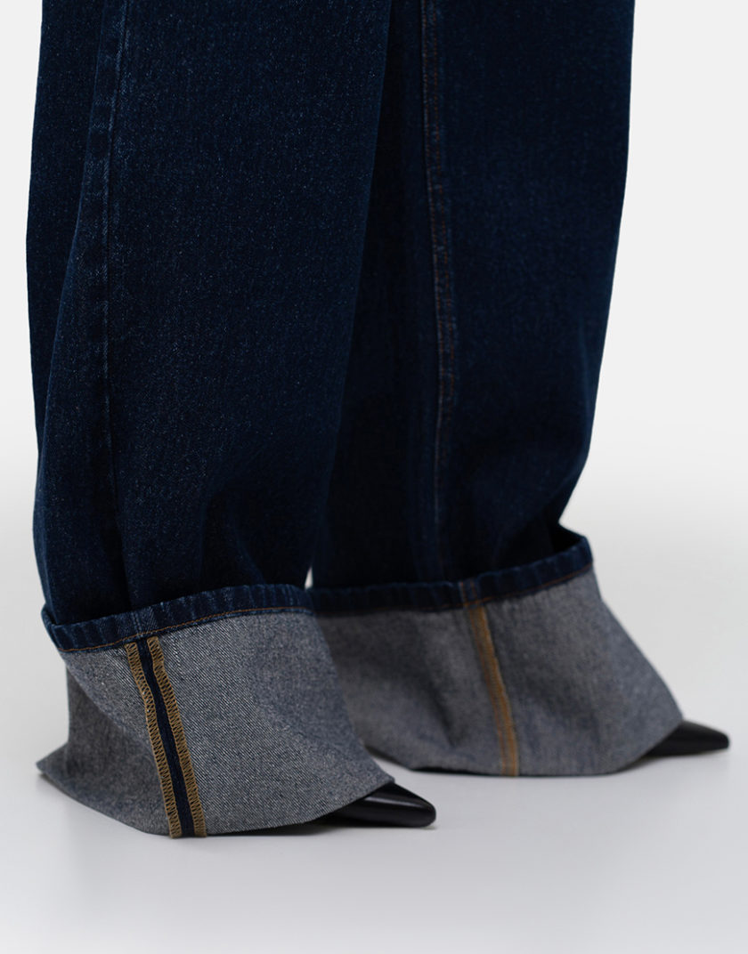 Джинси з підворотами MTCH_sp25-roll-up-jeans, фото 1 - в интернет магазине KAPSULA