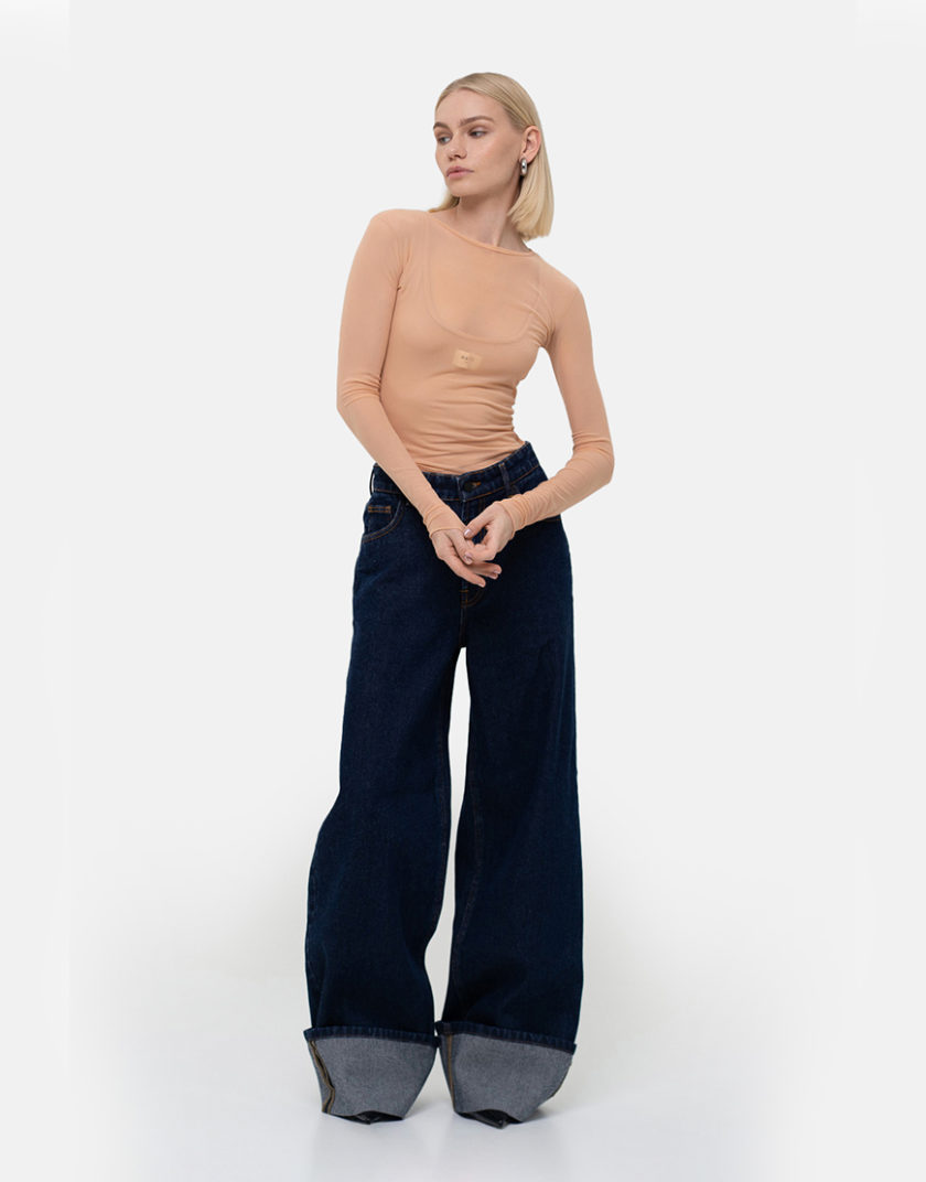 Джинси з підворотами MTCH_sp25-roll-up-jeans, фото 1 - в интернет магазине KAPSULA